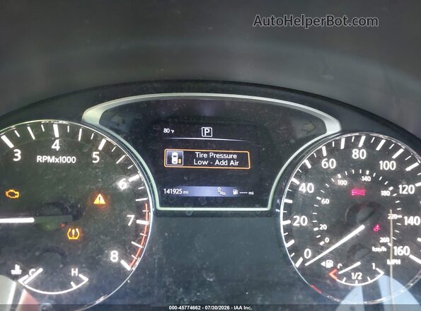 1N4AL3AP9HC264956 2017 NISSAN ALTIMA Silver Հետևի նստատեղերի տեսք