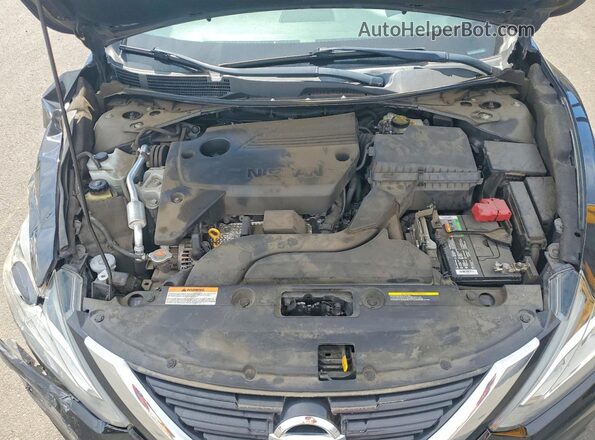 1N4AL3AP9HC266867 2017 NISSAN ALTIMA Black Widok wnętrza z tyłu
