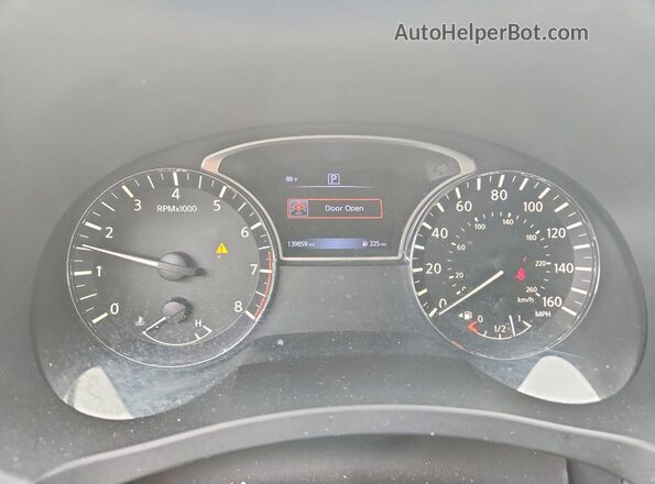1N4AL3AP9HC271437 2017 NISSAN ALTIMA Gray Vista del cuadro de instrumentos