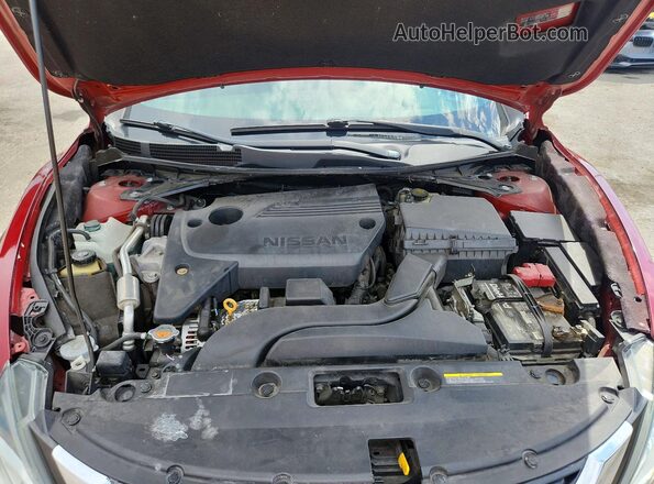 1N4AL3AP9HC275049 2017 NISSAN ALTIMA Red უკანა სალონის ხედი