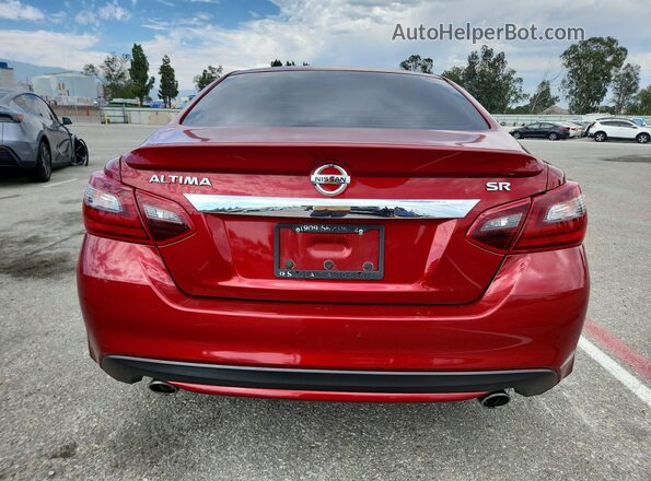 1N4AL3AP9HC275049 2017 NISSAN ALTIMA Red უკანა ხედი