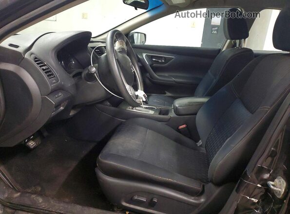 1N4AL3AP9HC283538 2017 NISSAN ALTIMA Black Вид салону спереду