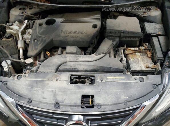 1N4AL3AP9HC283538 2017 NISSAN ALTIMA Black Вид задньої частини салону