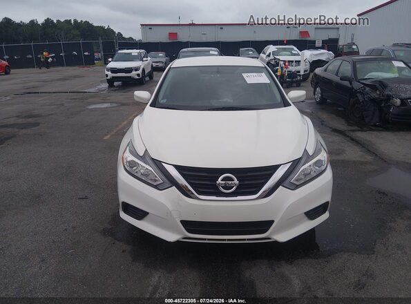 1N4AL3AP9HC483500 2017 NISSAN ALTIMA White Вид щитка приладів