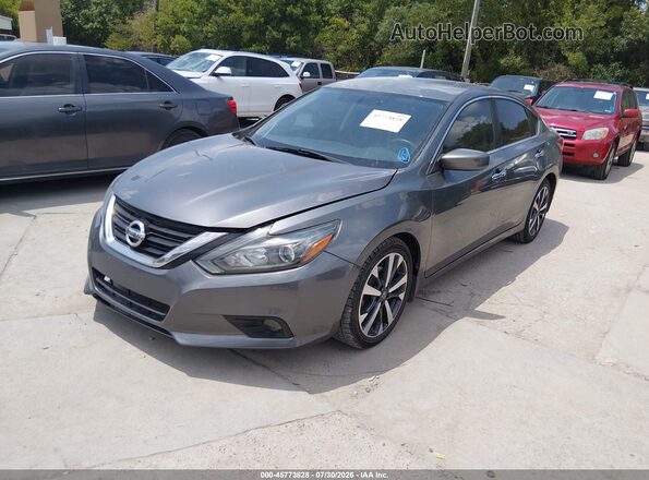 1N4AL3AP9HC485344 2017 NISSAN ALTIMA Gray Առջևի ձախ երեք քառորդ տեսարան
