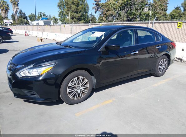 1N4AL3AP9HN303758 2017 NISSAN ALTIMA Черный Передняя левая четверть