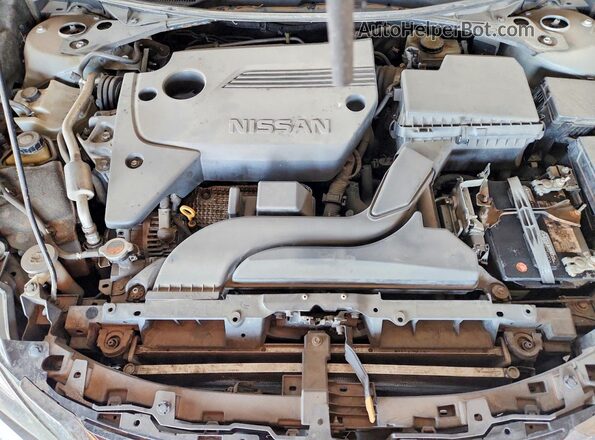 1N4AL3AP9HN315487 2017 NISSAN ALTIMA Серебряный Вид задней части салона