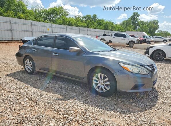 1N4AL3AP9JC122029 2018 NISSAN ALTIMA Серый Передняя правая четверть