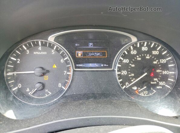1N4AL3AP9JC128686 2018 NISSAN ALTIMA White Widok zestawu wskaźników