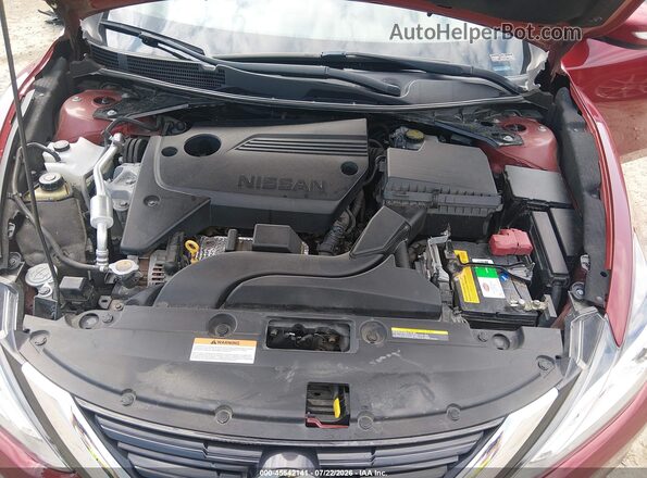 1N4AL3AP9JC141731 2018 NISSAN ALTIMA Burgundy უკანა ხედი