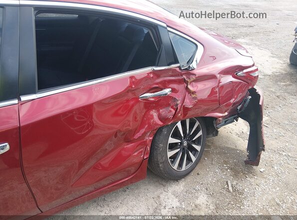 1N4AL3AP9JC141731 2018 NISSAN ALTIMA Burgundy წინა ხედი