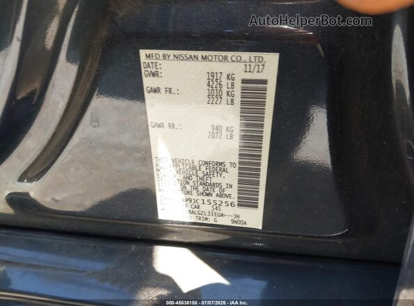 1N4AL3AP9JC155256 2018 NISSAN ALTIMA Gray Widok komory silnika