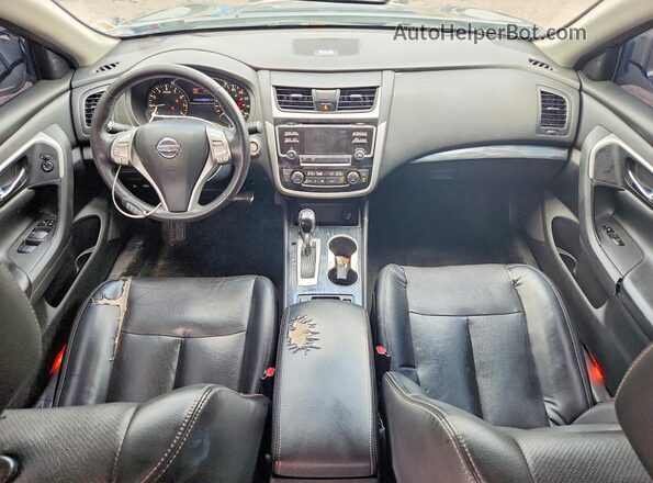 1N4AL3AP9JC189276 2018 NISSAN ALTIMA Black Widok deski rozdzielczej