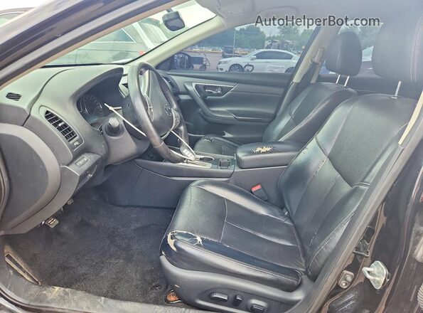 1N4AL3AP9JC189276 2018 NISSAN ALTIMA Black Widok wnętrza z przodu