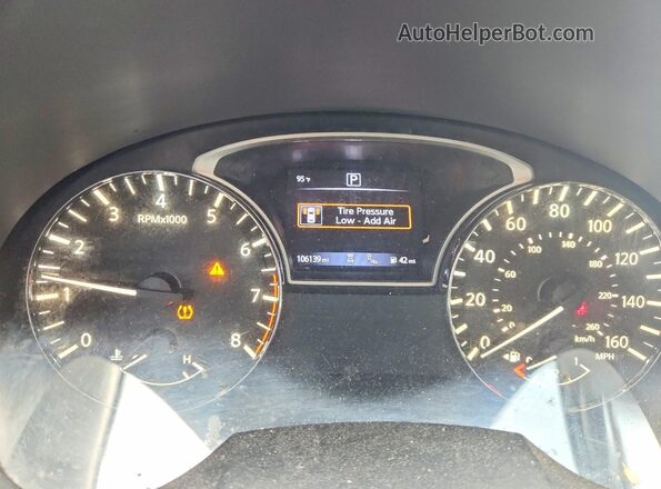 1N4AL3AP9JC189276 2018 NISSAN ALTIMA Black Widok zestawu wskaźników