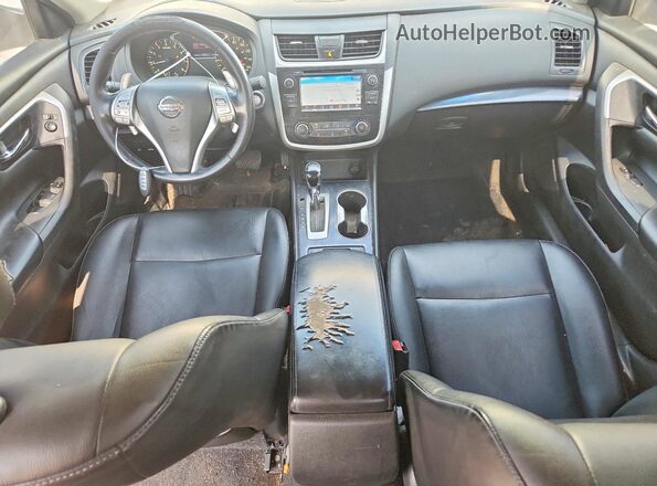 1N4AL3AP9JC200051 2018 NISSAN ALTIMA White წინა პანელის ხედი