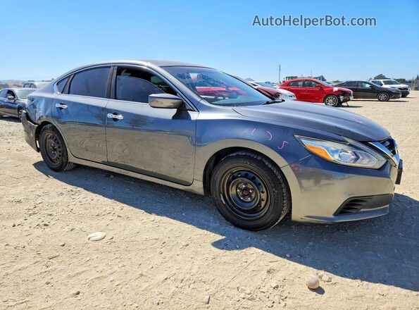 1N4AL3AP9JC206349 2018 NISSAN ALTIMA Серый Передняя правая четверть