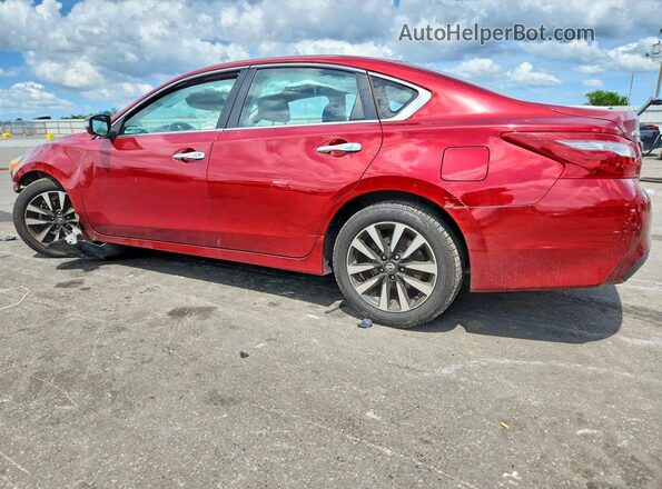 1N4AL3AP9JC230635 2018 NISSAN ALTIMA Red Задня ліва чверть