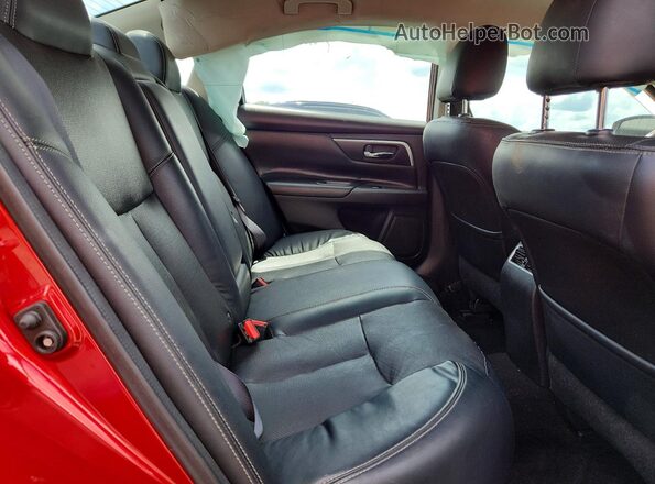 1N4AL3AP9JC230635 2018 NISSAN ALTIMA Red Вид задніх сидінь