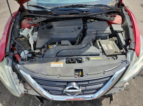 1N4AL3AP9JC230635 2018 NISSAN ALTIMA Red Вид задньої частини салону