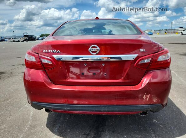 1N4AL3AP9JC230635 2018 NISSAN ALTIMA Red Вид ззаду