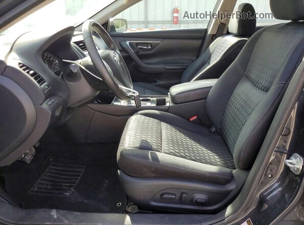 1N4AL3AP9JC235639 2018 NISSAN ALTIMA Black Widok wnętrza z przodu