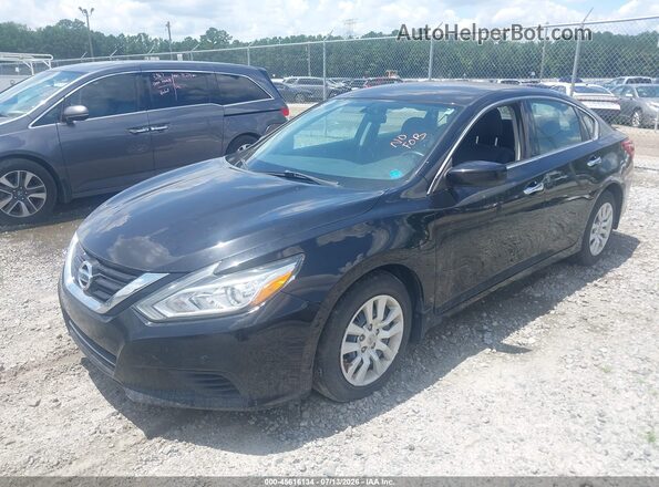 1N4AL3AP9JC267636 2018 NISSAN ALTIMA Black Առջևի ձախ երեք քառորդ տեսարան