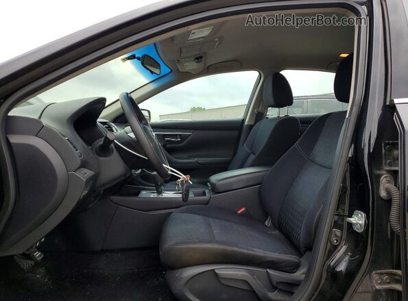 1N4AL3AP9JC271914 2018 NISSAN ALTIMA Black Widok wnętrza z przodu