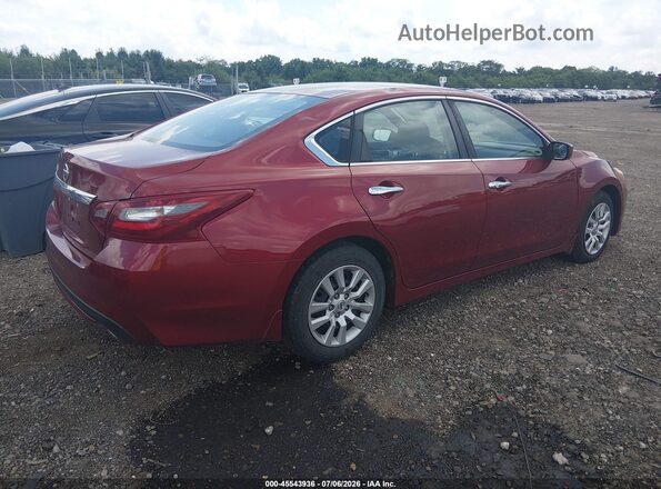 1N4AL3AP9JC473703 2018 NISSAN ALTIMA Темно-бордовый Задняя правая четверть