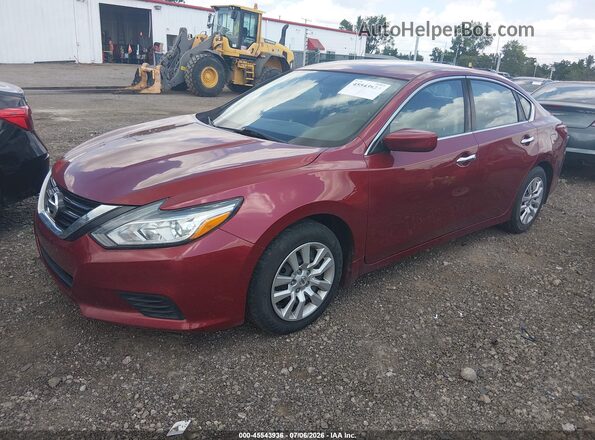 1N4AL3AP9JC473703 2018 NISSAN ALTIMA Темно-бордовый Передняя левая четверть