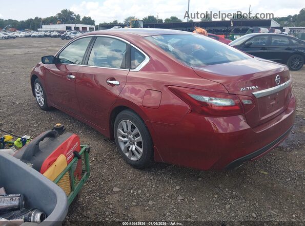 1N4AL3AP9JC473703 2018 NISSAN ALTIMA Темно-бордовый Задняя левая четверть