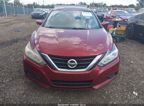 1N4AL3AP9JC473703 2018 NISSAN ALTIMA Темно-бордовый Вид щитка приборов