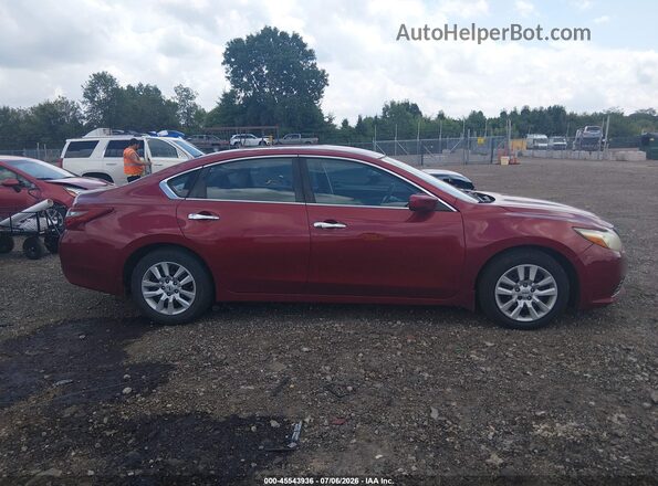 1N4AL3AP9JC473703 2018 NISSAN ALTIMA Темно-бордовый Вид задней части салона