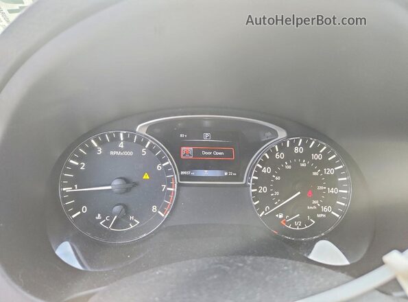 1N4AL3AP9JC479002 2018 NISSAN ALTIMA Gray Widok zestawu wskaźników
