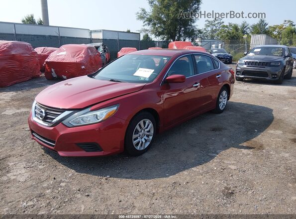 1N4AL3APXGC156358 2016 NISSAN ALTIMA Red Առջևի ձախ երեք քառորդ տեսարան