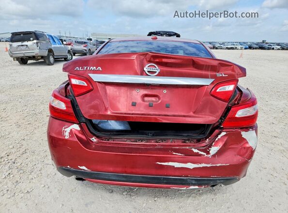1N4AL3APXGC165738 2016 NISSAN ALTIMA Red Widok z tyłu