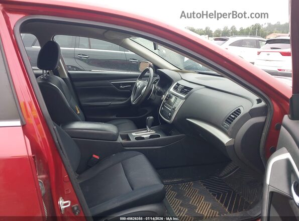 1N4AL3APXGC173614 2016 NISSAN ALTIMA Темно-бордовый Вид салона спереди
