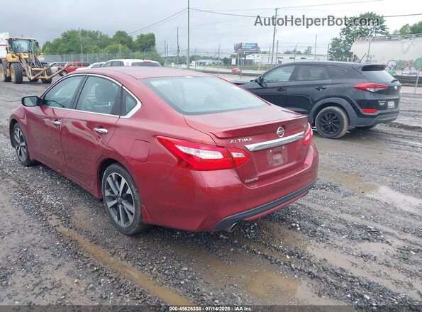 1N4AL3APXGC173614 2016 NISSAN ALTIMA Темно-бордовый Задняя левая четверть