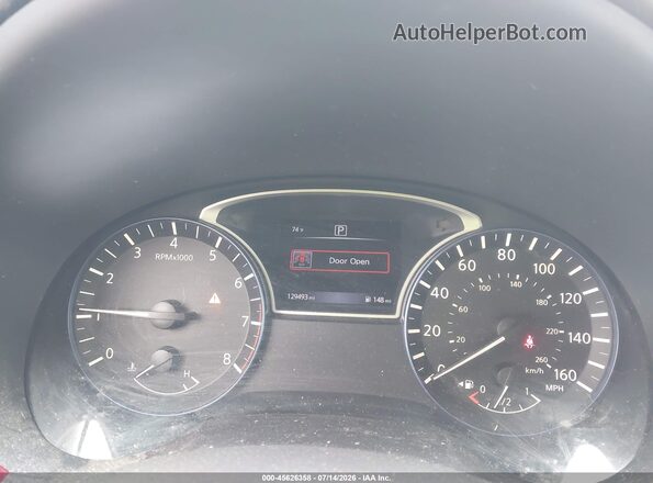 1N4AL3APXGC173614 2016 NISSAN ALTIMA Темно-бордовый Вид задних сидений