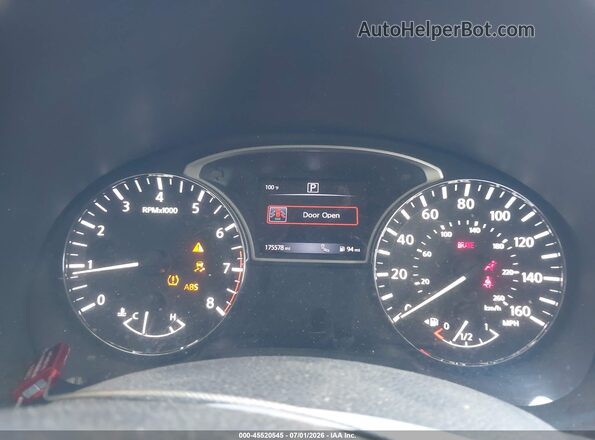 1N4AL3APXGC197895 2016 NISSAN ALTIMA Silver Հետևի նստատեղերի տեսք