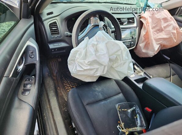 1N4AL3APXGC202013 2016 NISSAN ALTIMA Черный Вид панели приборов