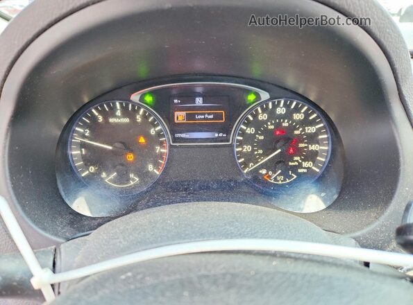 1N4AL3APXGC202013 2016 NISSAN ALTIMA Черный Вид щитка приборов