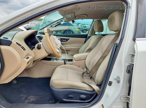 1N4AL3APXGC220608 2016 NISSAN ALTIMA White Вид салону спереду