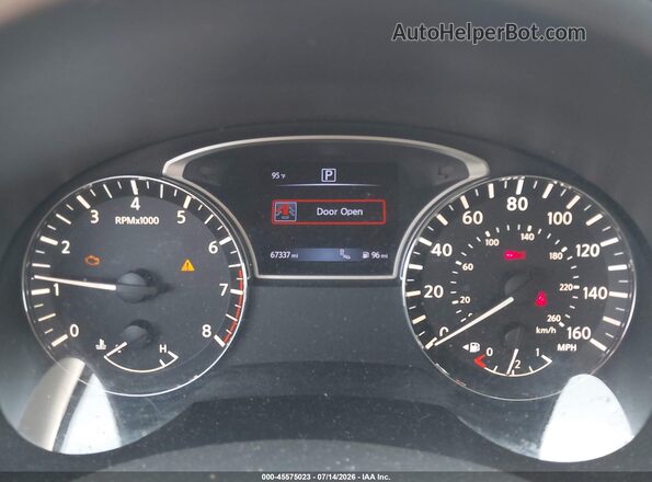 1N4AL3APXGC241538 2016 NISSAN ALTIMA Gray Вид задніх сидінь