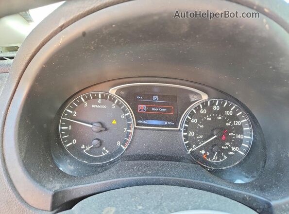 1N4AL3APXGC272644 2016 NISSAN ALTIMA Silver Widok zestawu wskaźników