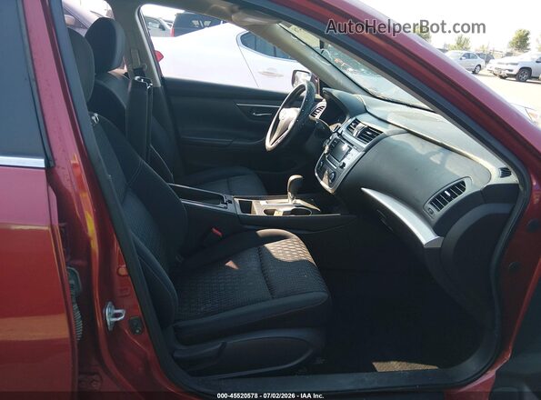 1N4AL3APXGC283952 2016 NISSAN ALTIMA Красный Вид салона спереди