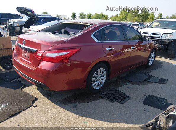 1N4AL3APXGC283952 2016 NISSAN ALTIMA Красный Задняя правая четверть