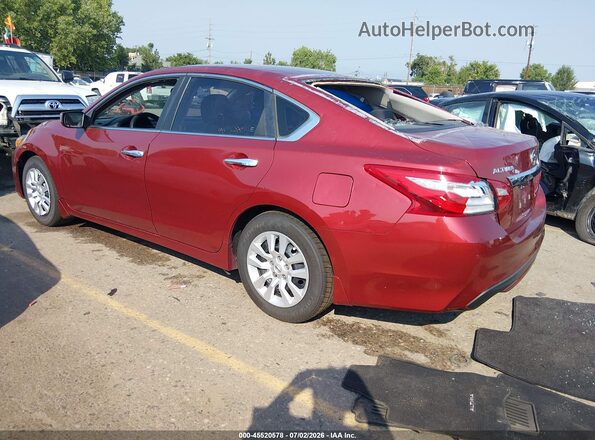 1N4AL3APXGC283952 2016 NISSAN ALTIMA Красный Задняя левая четверть