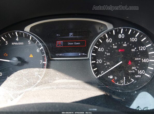 1N4AL3APXGC283952 2016 NISSAN ALTIMA Красный Вид задних сидений