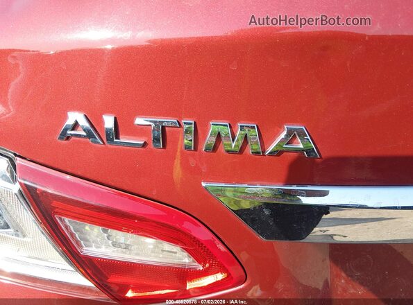 1N4AL3APXGC283952 2016 NISSAN ALTIMA Красный Вид задней части салона